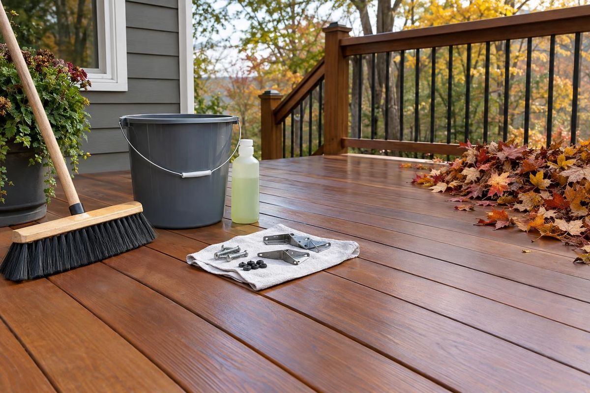 Deck Maintenance Plans