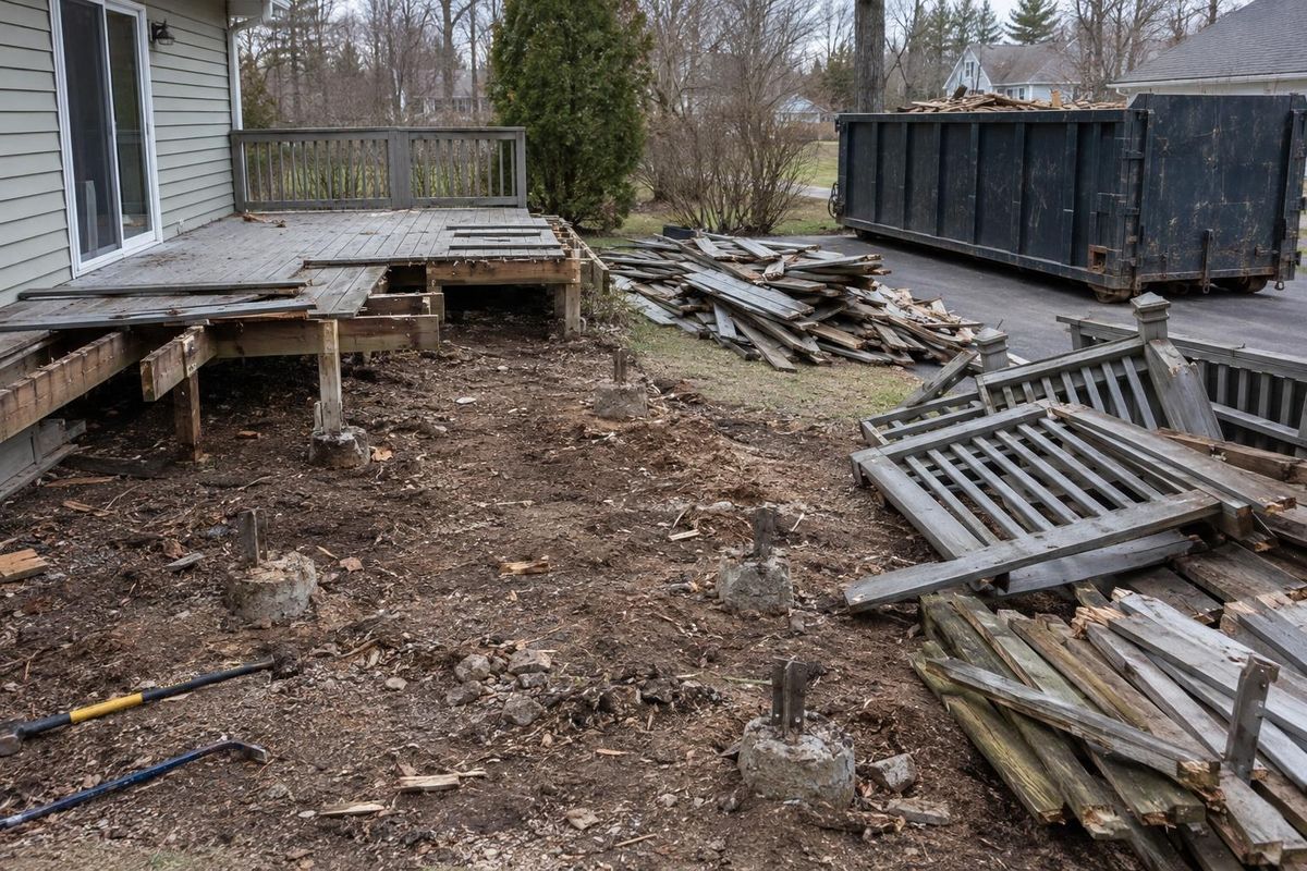 Deck Removal & Demolition