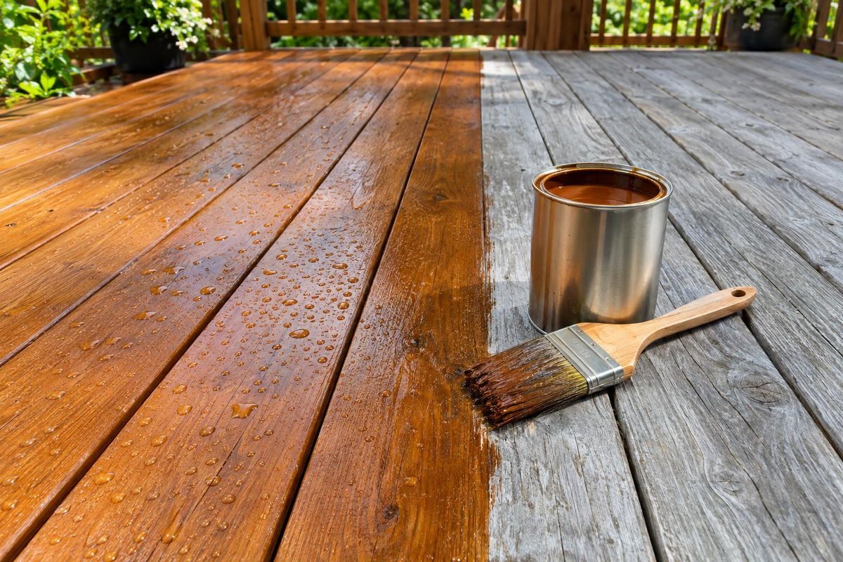 Deck Staining & Sealing