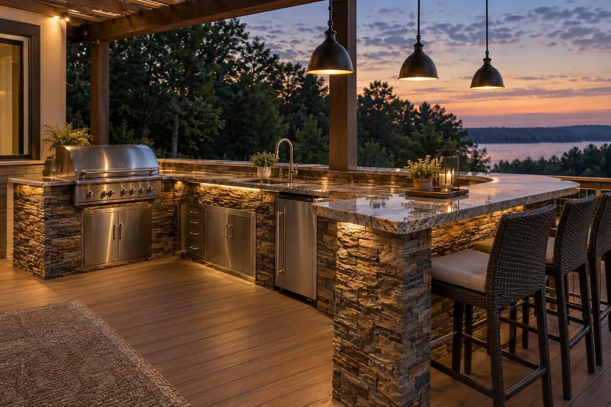 Outdoor Kitchens & Grill Stations